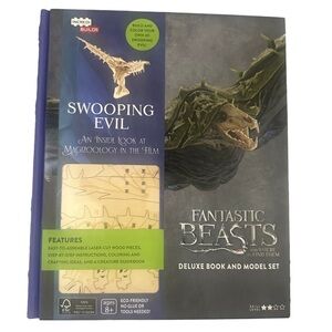 BRAND NEW Incredibuilds Fantastic Beasts Deluxe Book & Model Set Ages 8+ Level 2